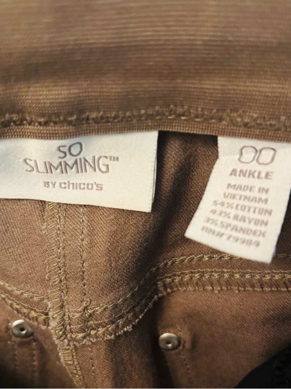 Chico's SO SLIMMING™ women’s Ankle Jeans/pant - Brown